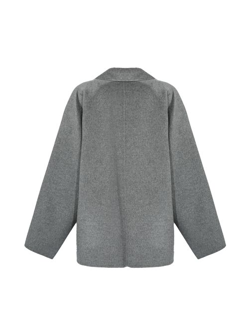 Cappotto corto Guinea in cashmere e lana Grigio medio MAX MARA STUDIO | 2526086011600027